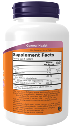 NOW - Berberine Glucose Support - 90 softgels